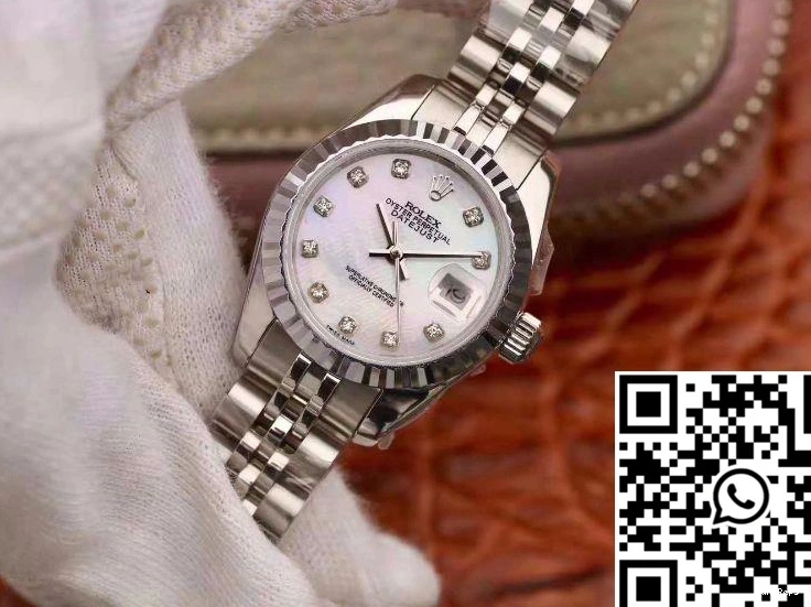 Dial Datejust Rolex Lady White 28MM 0521